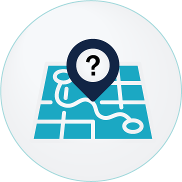 Not knowing where they are